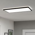 Eglo - LED Kopalniška stropna svetilka LED/17,2W/230V 2700/4000/6500K 30x57 cm IP44 črna