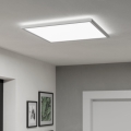 Eglo - LED Kopalniška stropna svetilka LED/17W/230V 2700/4000/6500K 50x50 cm IP44 bela