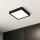 Eglo - LED Kopalniška stropna svetilka LED/17W/230V IP44 črna