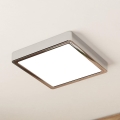 Eglo - LED Kopalniška stropna svetilka LED/17W/230V IP44 sijajni krom