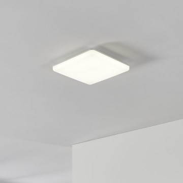 Eglo - LED kopalniška stropna svetilka LED/20W/230V 2700/4000/6500K 31x31 cm IP54 bela
