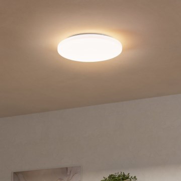 Eglo - LED kopalniška stropna svetilka LED/36W/230V premer 43 cm IP54 bela