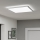 Eglo - LED Kopalniška zatemnitvena stropna svetilka LED/17W/230V 2700-6500K 50x50 cm IP44 bela + Daljinski upravljalnik