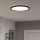 Eglo - LED Kopalniška zatemnitvena stropna svetilka LED/18,5W/230V 2700-6500K pr. 38,9 cm IP44 črna + Daljinski upravljalnik