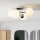 Eglo - LED kopalniški stropni lestenec za površinsko montažo, 4xG9/4,2W/230V, IP44, sijajni krom
