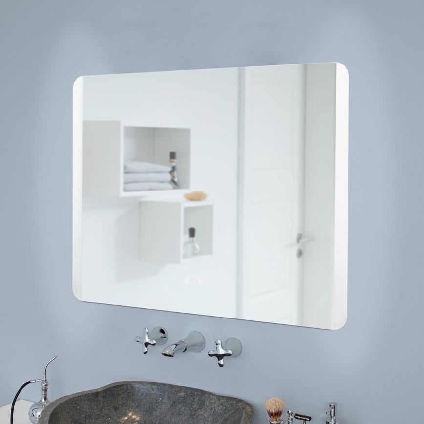 Eglo - LED Kopalniško ogrevano stensko ogledalo z osvetlitvijo LED/24W/230V IP44