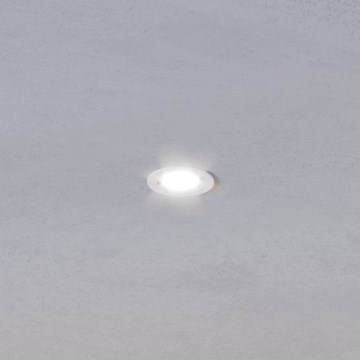 Eglo - LED kopalniško vgradno stropno točkovno svetilo 1xGU10/4,5W/230V IP44 bela