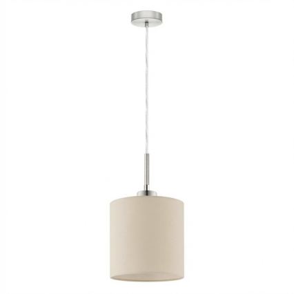 Eglo - LED lestenec na kablu TUNJA 1xE27/60W/230V kremne barve