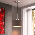Eglo - LED lestenec na kablu TUNJA 1xE27/60W/230V premer 20 cm rjava/črna