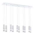 Eglo - LED Lestenec na vrvici 10xGU10/5W/230V bel
