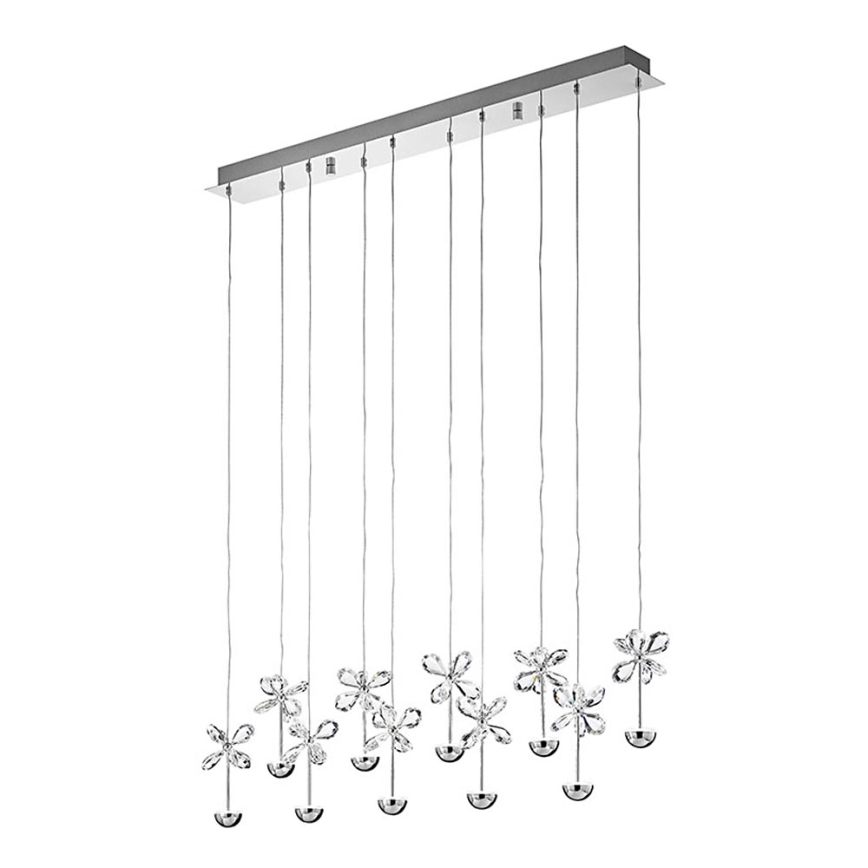 Eglo - LED Lestenec na vrvici 10xLED/2,5W/230V