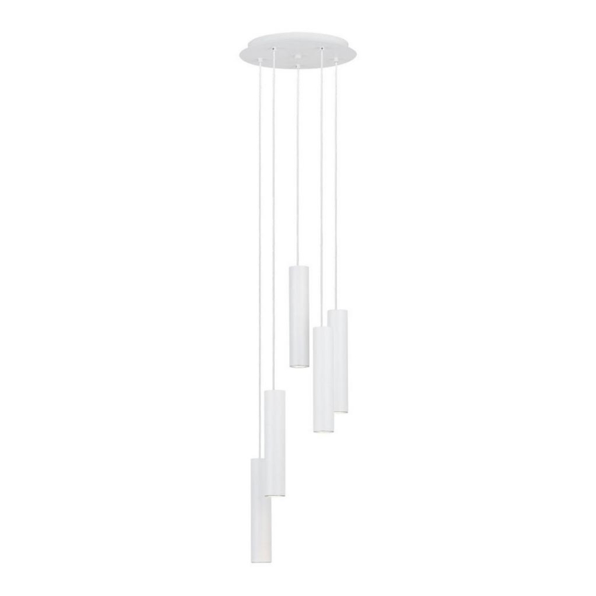 Eglo - LED Lestenec na vrvici 5xGU10/5W/230V