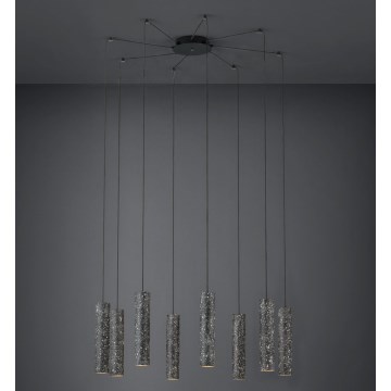 Eglo - LED Lestenec na vrvici 8xGU10/4,5W/230V