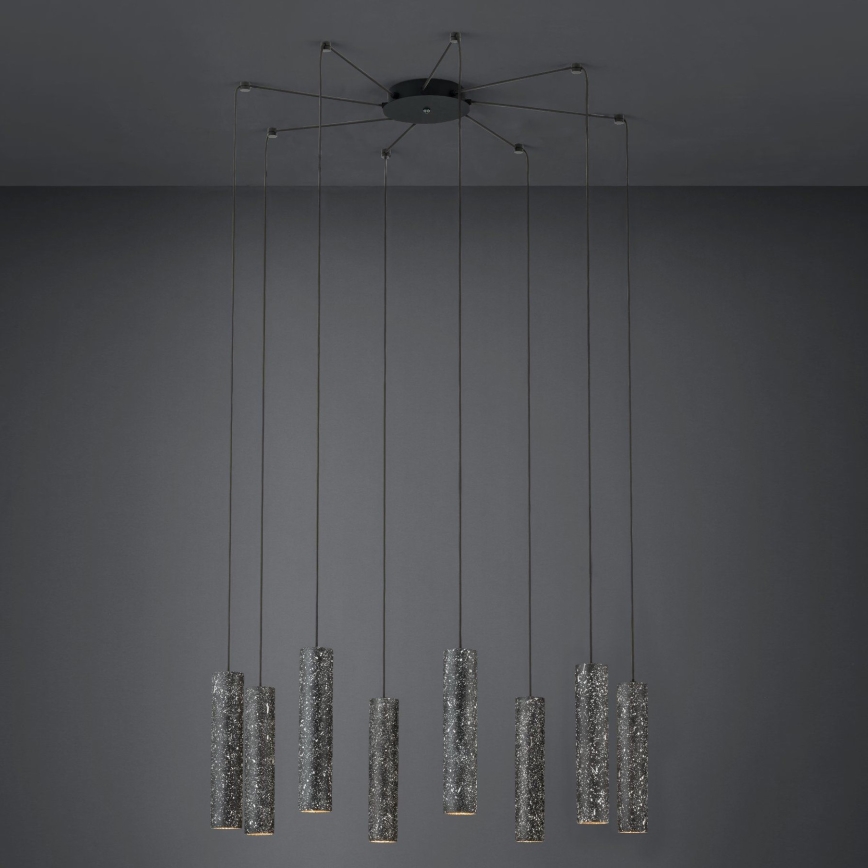 Eglo - LED Lestenec na vrvici 8xGU10/4,5W/230V