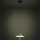 Eglo - LED Lestenec na vrvici LED/12W/230V 3000K zlata