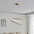 Eglo - LED Lestenec na vrvici LED/42W/230V 3000K bež
