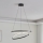 Eglo - LED Lestenec na vrvici LED/42W/230V 3000K črna