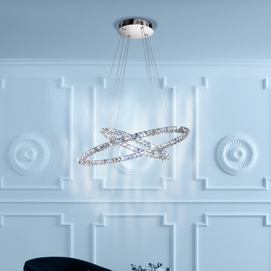 Eglo - LED Lestenec na vrvici LED/56,1W/230V