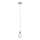 Eglo - LED Lestenec na vrvici MY CHOICE 1xE14/4W/230V  mat krom/bela