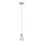 Eglo - LED Lestenec na vrvici MY CHOICE 1xE14/4W/230V  mat krom/krem barva
