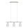 Eglo - LED Lestenec na vrvici MY CHOICE 3xE14/4W/230V mat krom/bela