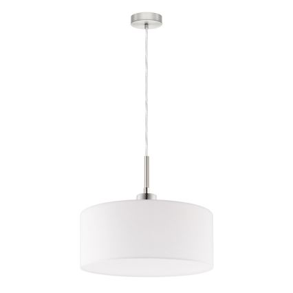 Eglo - LED Lestenec na vrvici TUNJA 1xE27/60W/230V bela