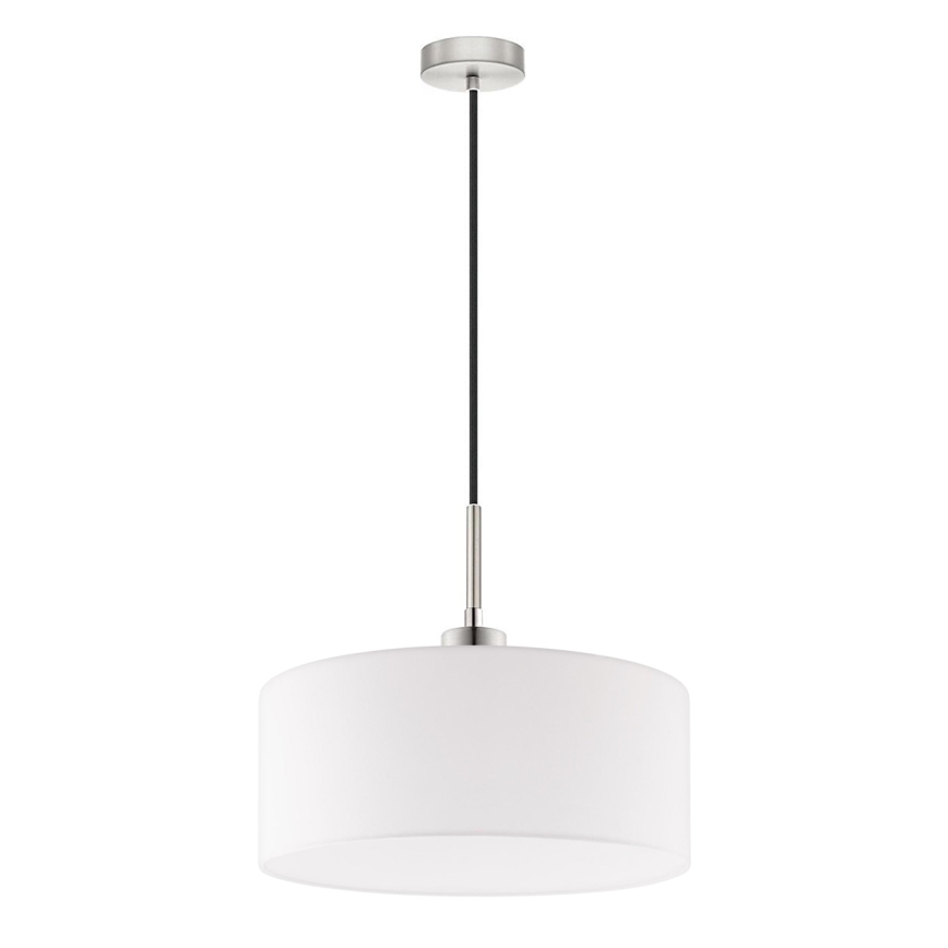 Eglo - LED Lestenec na vrvici TUNJA 1xE27/60W/230V bela