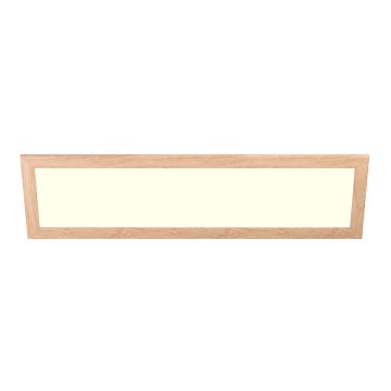 Eglo - LED Nadgradni panel SALOBRENA-RW WOOD LED/34W/230V 2700/4000K 124x34 cm rjava
