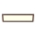 Eglo - LED Nadgradni panel SALOBRENA-RW WOOD LED/34W/230V 2700/4000K 124x34 cm temno rjava