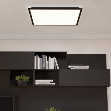 Eglo - LED nadometni panel LED/32,5W/230V 2700/4000/6500K 60x60 cm črna