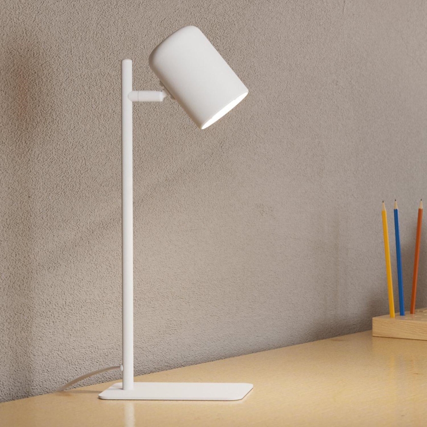 Eglo - LED Namizna svetilka 1xGU10/4,5W/230V bela