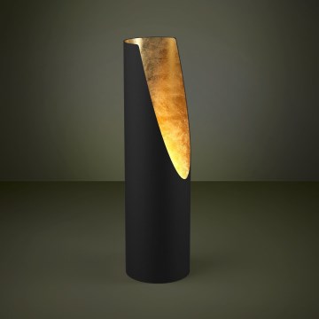 Eglo - LED Namizna svetilka 1xGU10/4,7W/230V črna/zlata