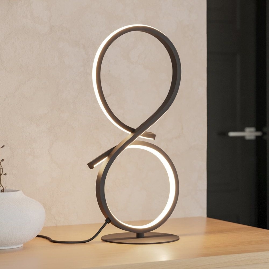 Eglo - LED Namizna svetilka LED/11,4W/230V 3000K črna