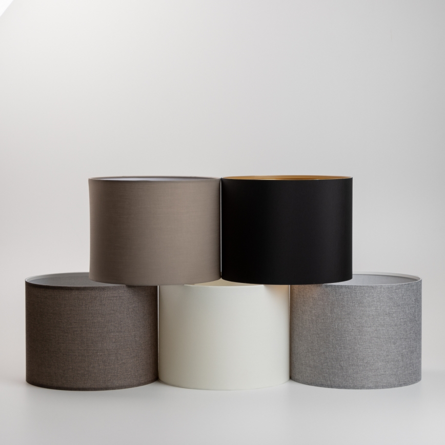Eglo - LED  Namizna svetilka TUNJA 1xE27/60W/230V 38,5 cm mat krom/taupe