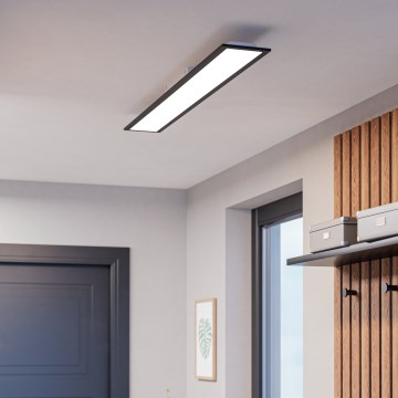 Eglo - LED panel za površinsko montažo LED/28W/230V 2700/4000/6500K 120x15 cm črna