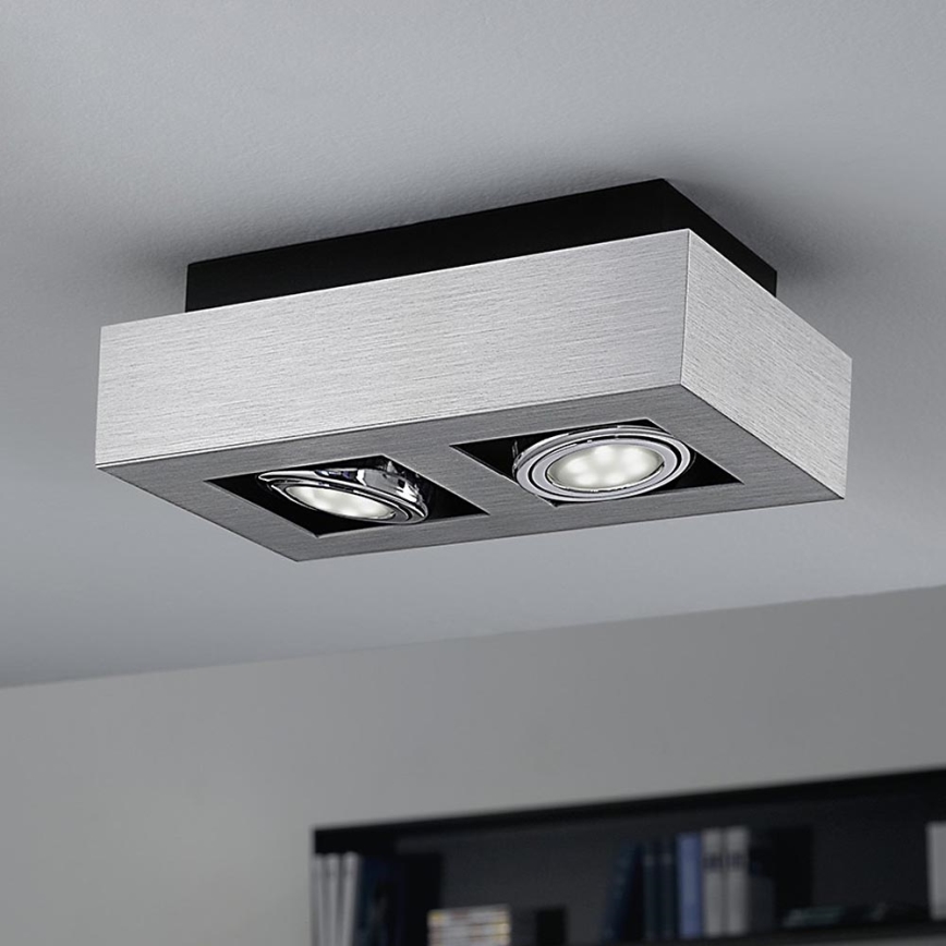 Eglo - LED Reflektor 2xGU10-LED/5W/230V