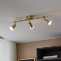 Eglo - LED Reflektor 3xGU10/2,8W/230V 3000K zlata