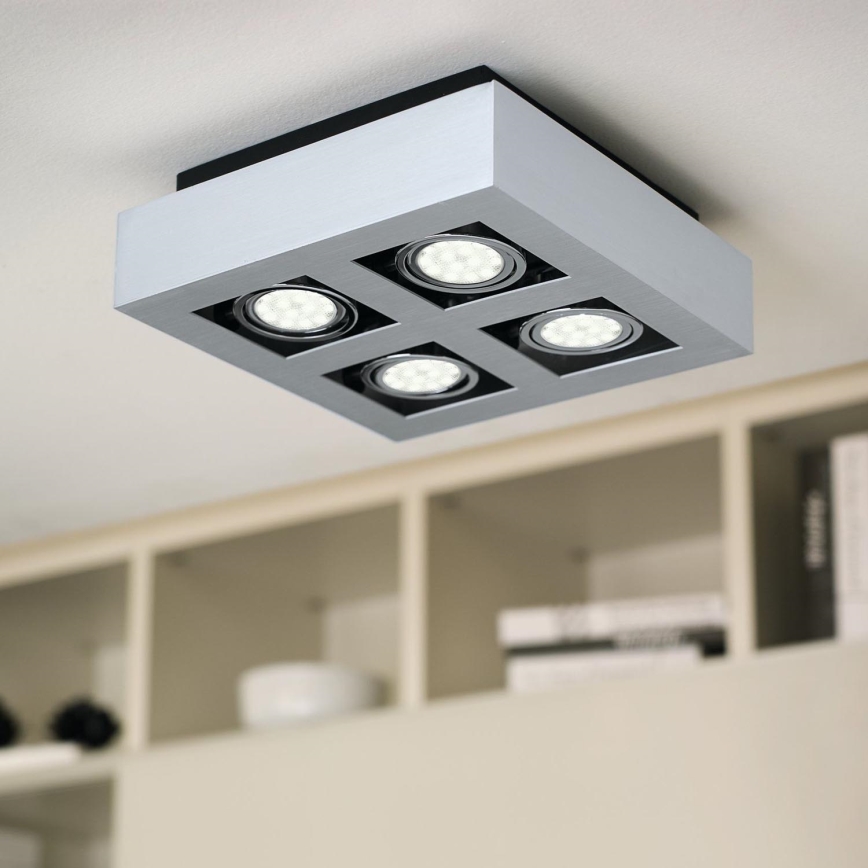 Eglo - LED Reflektor 4xGU10-LED/5W/230V