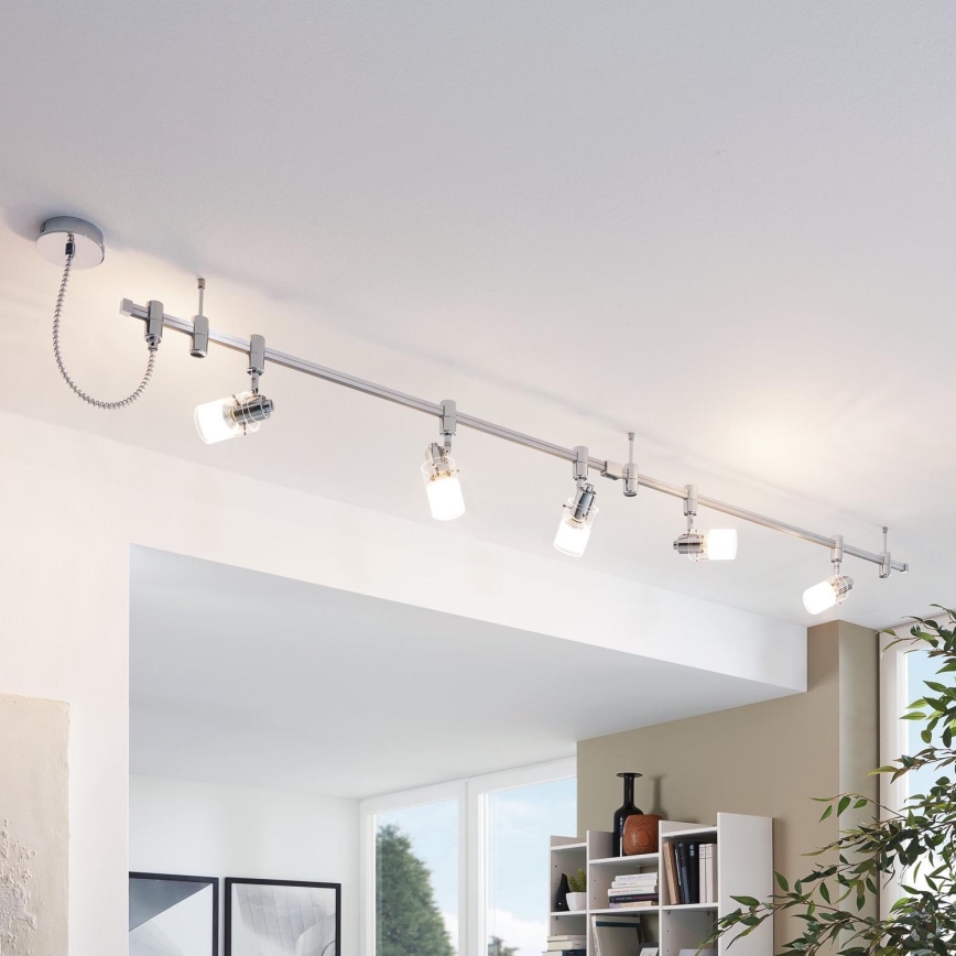 Eglo - LED Reflektor 5xGU10-LED/5W/230V