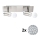 Eglo - LED Reflektor MY CHOICE 2xE14/4W/230V mat krom