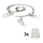 Eglo - LED Reflektor MY CHOICE 3xE14/4W/230V  mat krom/krem barva