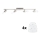 Eglo - LED Reflektor MY CHOICE 4xE14/4W/230V mat krom/bela