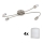 Eglo - LED Reflektor MY CHOICE 4xE14/4W/230V mat krom/bela