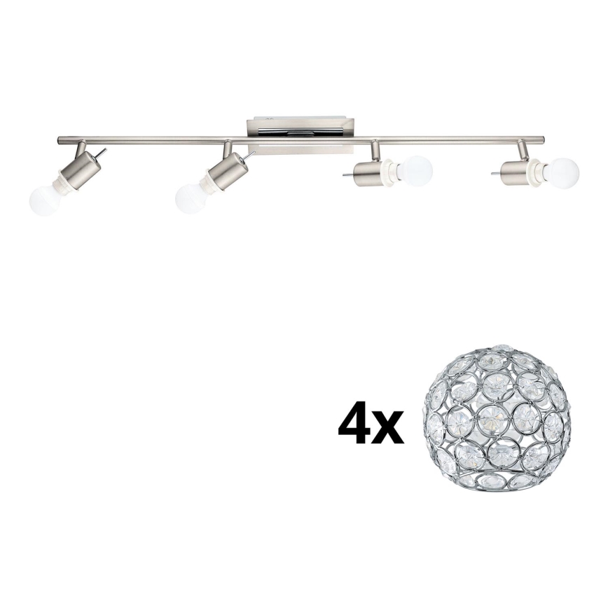 Eglo - LED Reflektor MY CHOICE 4xE14/4W/230V mat krom