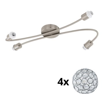 Eglo - LED Reflektor MY CHOICE 4xE14/4W/230V mat krom