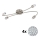 Eglo - LED Reflektor MY CHOICE 4xE14/4W/230V mat krom