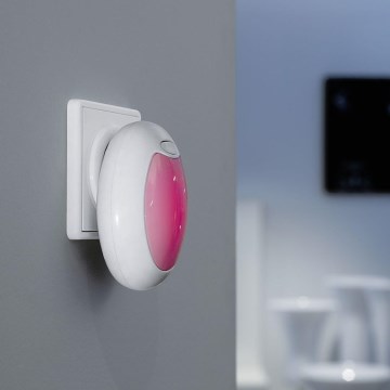 Eglo - LED RGB vtično svetilo 3xLED/0,6W/230V