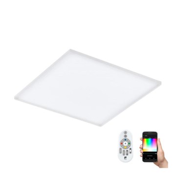 Eglo - LED RGB Zatemnitvena stropna svetilka TURCONA-C LED/30W/230V + Daljinski upravljalnik