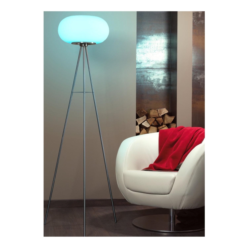 Eglo - LED RGB Zatemnitvena talna svetilka OPTICA-C LED/17W/230V pr. 56 cm
