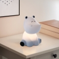 Eglo - LED RGBW polnilna otroška nočna lučka na dotik LED/5W/5V 1200 mAh hroch